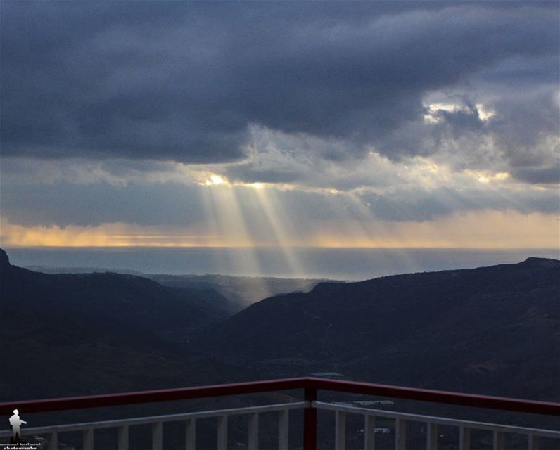 View from my balcony 👌 chouf  jbaa  lebanon lebanonbyalocal ...