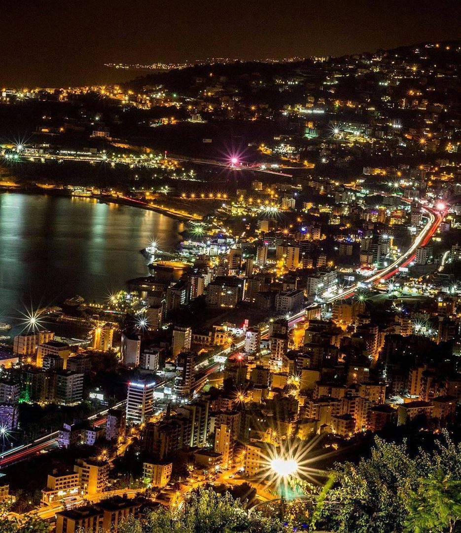 View from the top of Notre Dame du Liban.By @theserj  Beirut  Jounieh ... (Jounieh - Harissa)