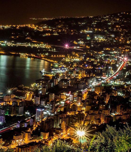 View from the top of Notre Dame du Liban.By @theserj  Beirut  Jounieh ... (Jounieh - Harissa)