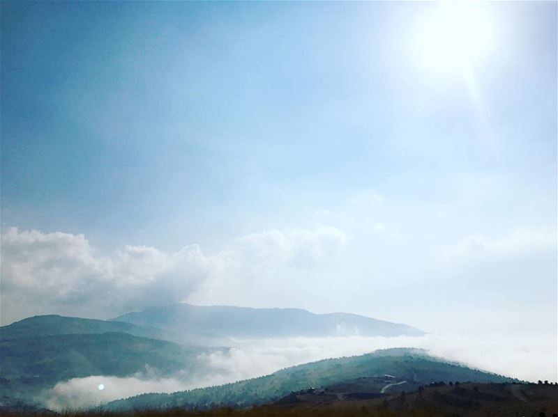 View of the black peak from Akkar. trekking  liveloveakkar  hiking ... (`Akkar, Liban-Nord, Lebanon)