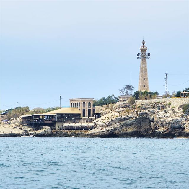 🇱🇧❤❤ view  tower  boating  discoverlebanon  lifeisbeautiful  goodvibes ... (Babel Bahr)