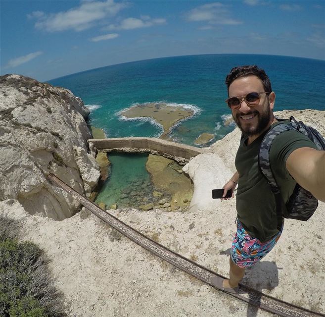 Visited Naqoura yesterday, located in the South of Lebanon right next to... (En Naqura, Liban-Sud, Lebanon)