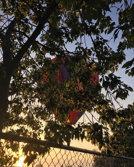 @visitsaida for a Hot Air Balloon Ride, tonight after the Iftar and... (Bramiyé, Liban-Sud, Lebanon)