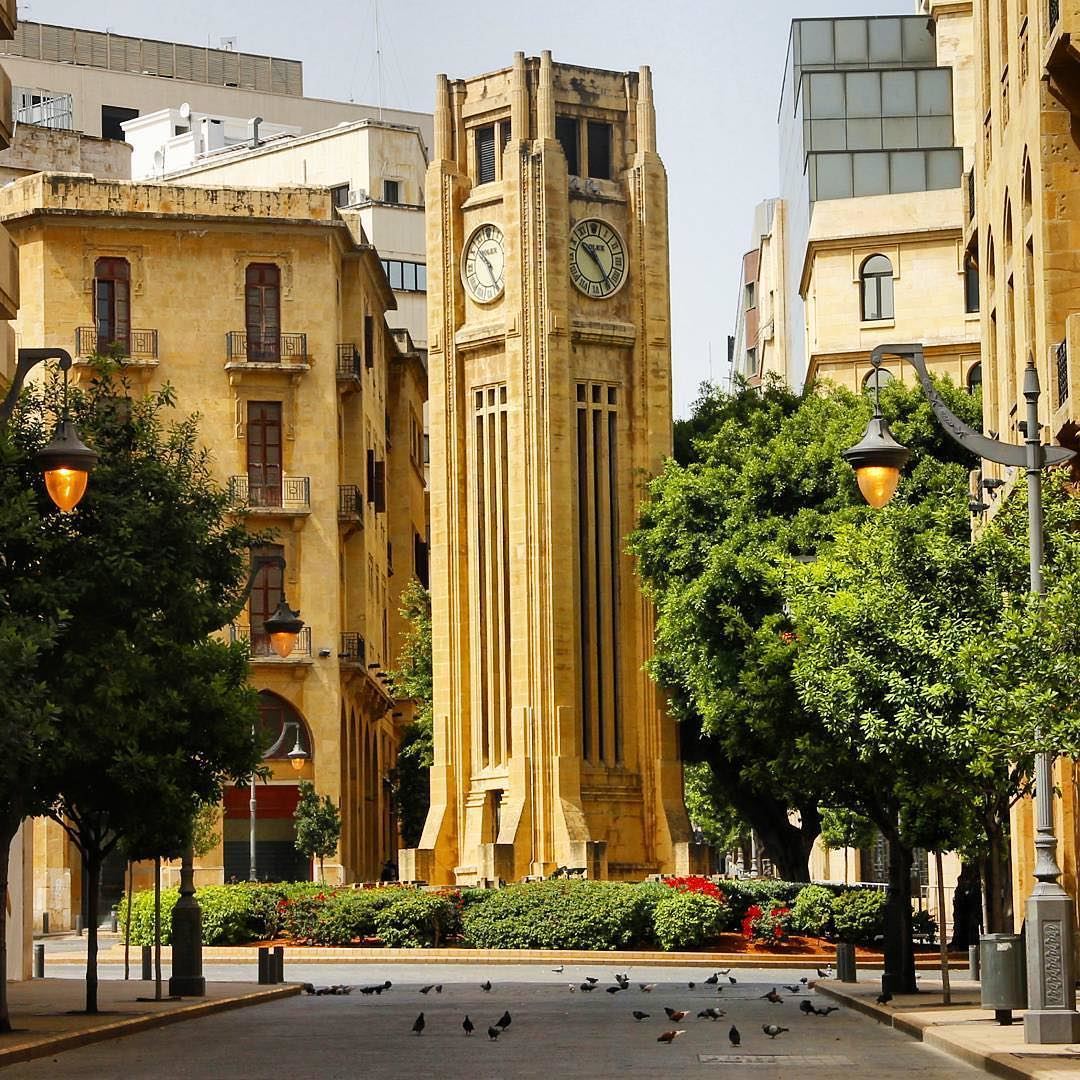 🇱🇧🇧🇷 Você sabia que a famosa torre do relógio foi dada de presente à... (Downtown Beirut)