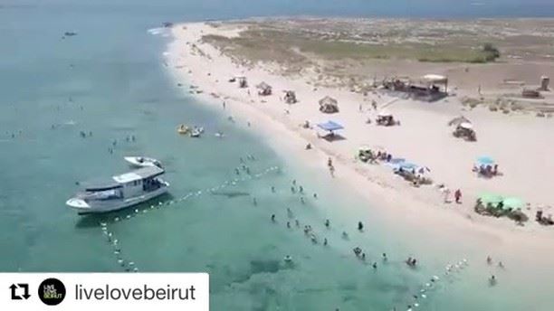 🇱🇧 Você sabia que o Líbano tem uma ilha e que ela costuma ser muito... (Rabbit Island)