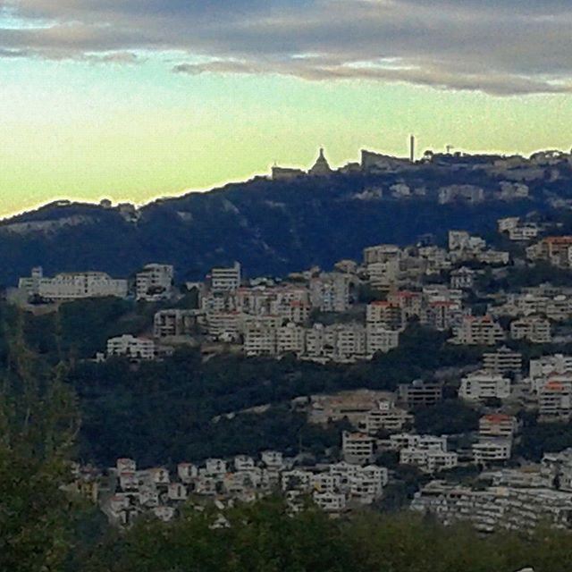 Vu de cornet el7amra (Harîssa, Mont-Liban, Lebanon)