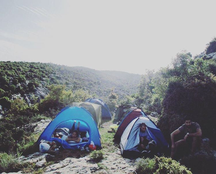 w o k e  u p  l i k e  t h i s ☮️⛺️⛰ lebanon  lebanon_hdr ... (Bentael Nature Reserve)