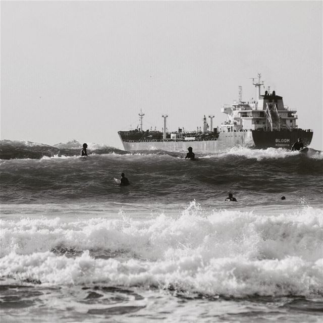 Waiting for the next storm ≈  surfing  lebanon  surfinglebanon ... (Beirut, Lebanon)