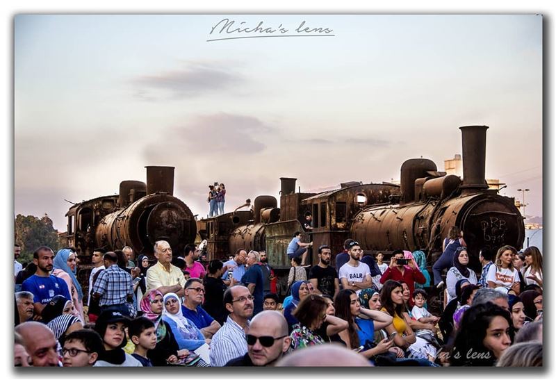 Waiting for the train...  thebestinlebanon  mycountrylebanon ...