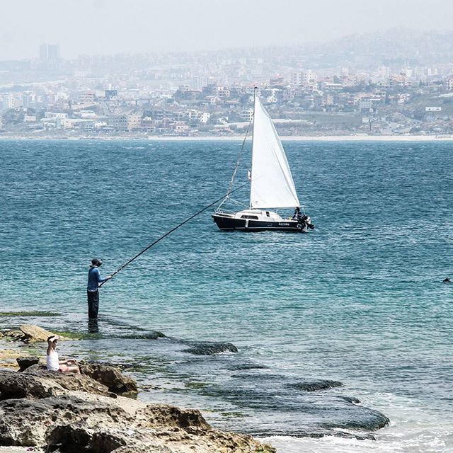 Waiting 🎣 (Sidon, Lebanon)