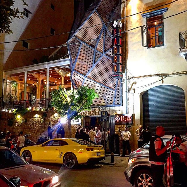 Wake me up before you go go, street is busy tonight 🎶 :::::::::::::::::::: (Fabrk Beirut)