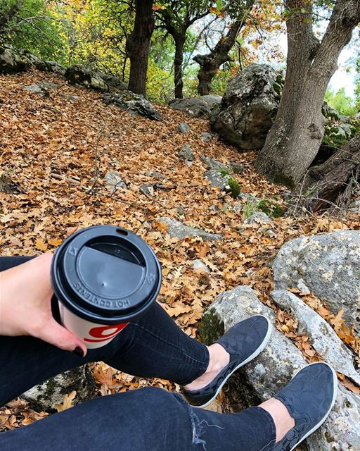 Wake up and smell the inspiration ☕️🍁☕️🍂...... hiking🌲 ...
