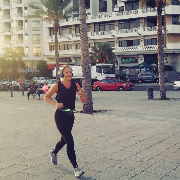 Waking up in the city 💚..My absolute favourite time of day, early... (Beirut, Lebanon)