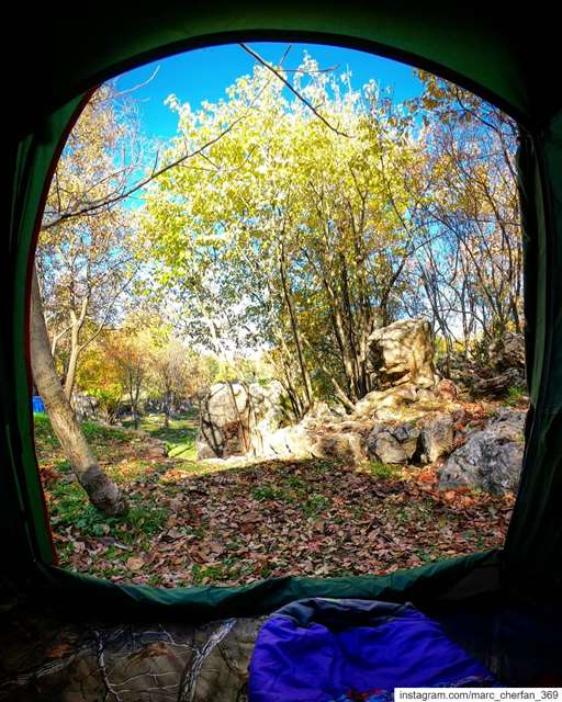 Waking Up With You To This View, Means The World To Me ❤️ MyTentDoor ... (Chahtoul Camping)