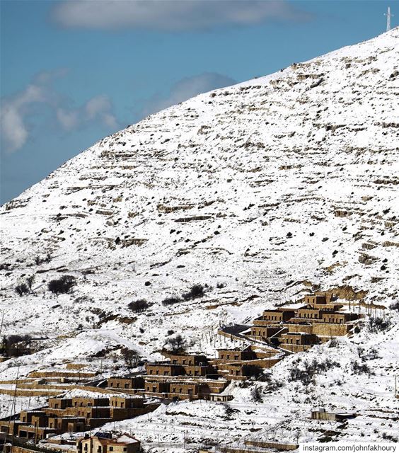 Warm villages ❄️ (Faraya, Mont-Liban, Lebanon)