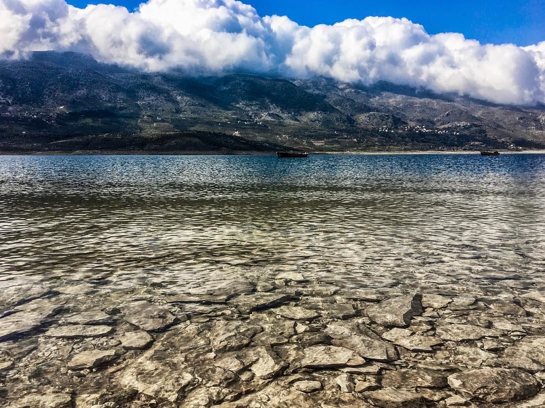 Watch nature see yourself  lake  qaraoun  bekaa  bekaavalley  lebanon ... (Lake Qaraoun)