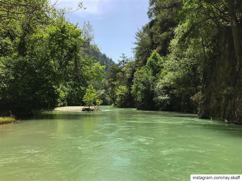 Water and air‼️............... lebanon  nature  landscape ... (Cool Place)