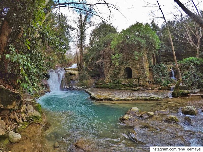 Water is the drink of nature.... LebanonTimes  ig_lebanon ... (Chouf)