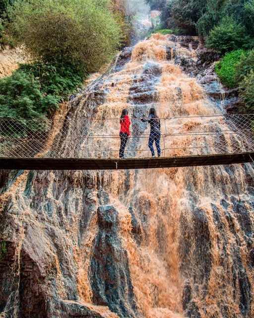 Waterfall........... waterfall  river  autumn  outdoors ... (3youn el Samak)