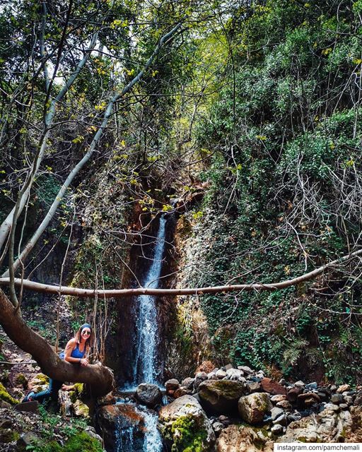  waterfalls💦 📸 @rawadthenomad livelovenorthlebanon  qadishavalley...... (Kadisha Valley / وادي قاديشا)