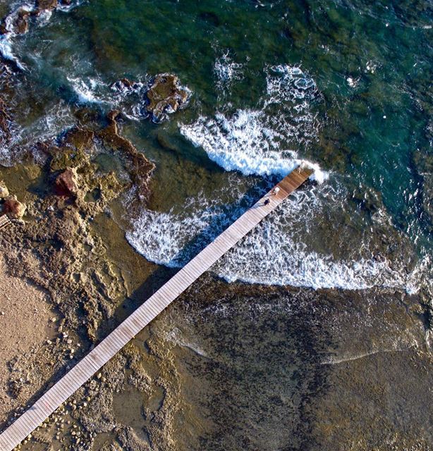 Wave after wave.📍Batroun, Lebanon | 2018..━ ━ ━ ━ ━ ━ ━ ━ ━ ━ ━ ━ ━ ━... (Colonel Beer Brewery)