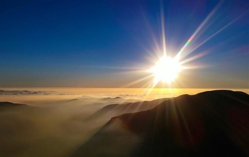 We all should rise above the clouds of ignorance, narrowness and... (Faraya, Mont-Liban, Lebanon)