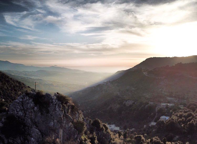 We are Easter people and Hallelujah is our song!! -Pope John Paul II 🌸🌼... (Ehmej, Mont-Liban, Lebanon)