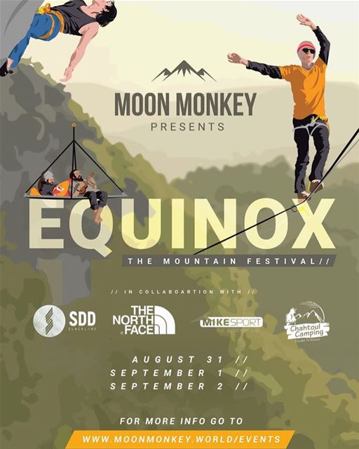 We are proudly a part of EQUINOX the mountain festival 🍻🤘 @moonmonkeyleba