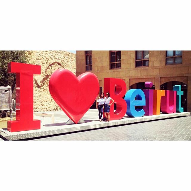 We definitely love you Beirut ❤️ 🇱🇧🕊🌲 555 arabic no new friend girls... (Beirut Souks)
