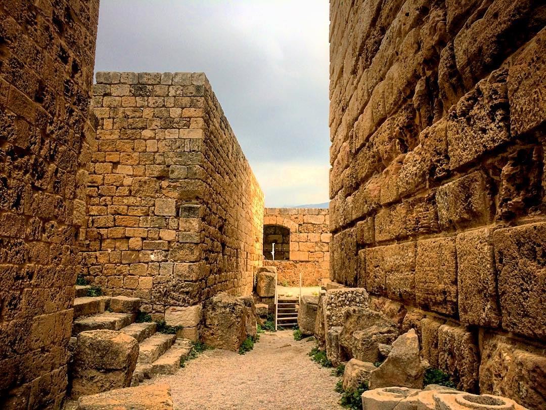 We do not remember days, we remember moments. ~Cesare Pavese~ 🏛... (Byblos Castle)