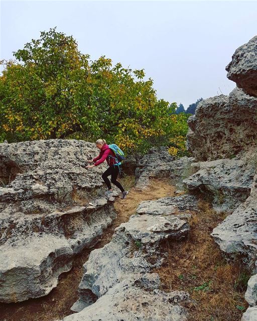 We don't grow when things are easy we grow when we face challenges... (El Qâmoûaa, Mont-Liban, Lebanon)