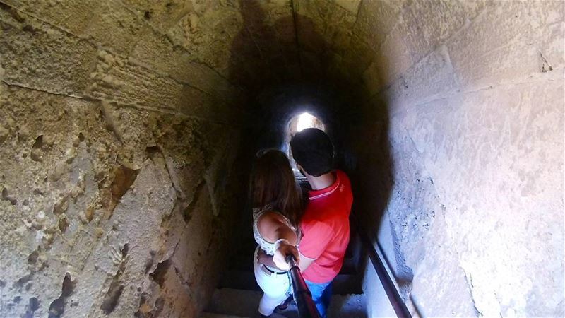 We followed Alice down the rabbit hole  themountaineers ... (Byblos Castle)