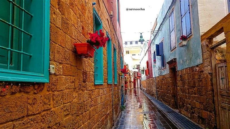 We found peace in the rain  takenbyme  ptk_Lebanon  visitlebanon ... (مدينة صور - Tyre City)