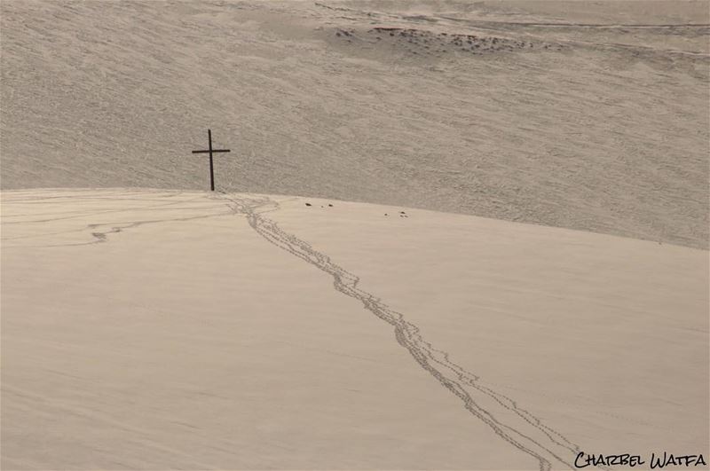 We have a savior who doesn't merely know our pain: He lived it. He knows.... (Bcharreh, Liban-Nord, Lebanon)