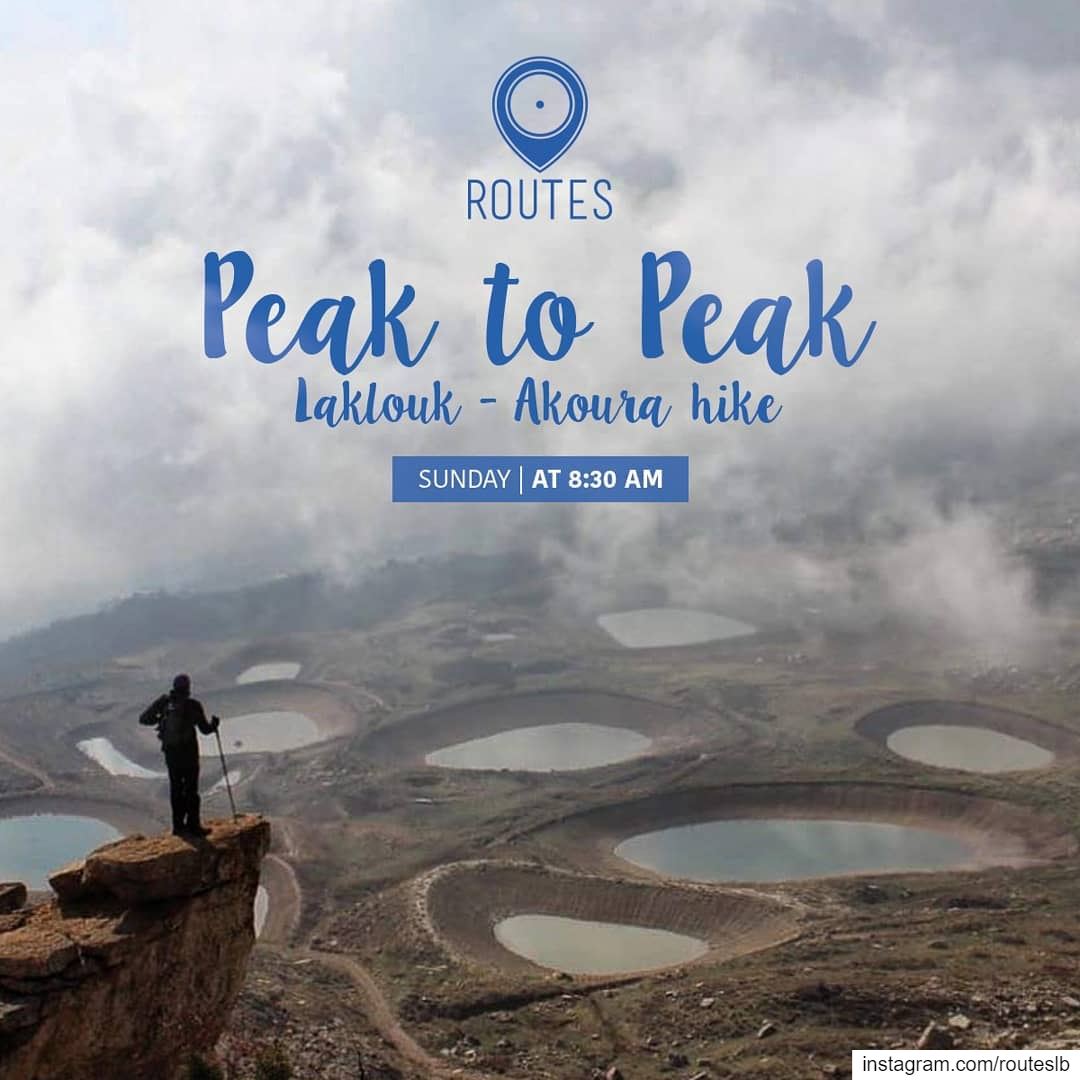 We keep on shaking the hiking concept with the ''Peak to Peak'' experience... (Akoura Laklouk)