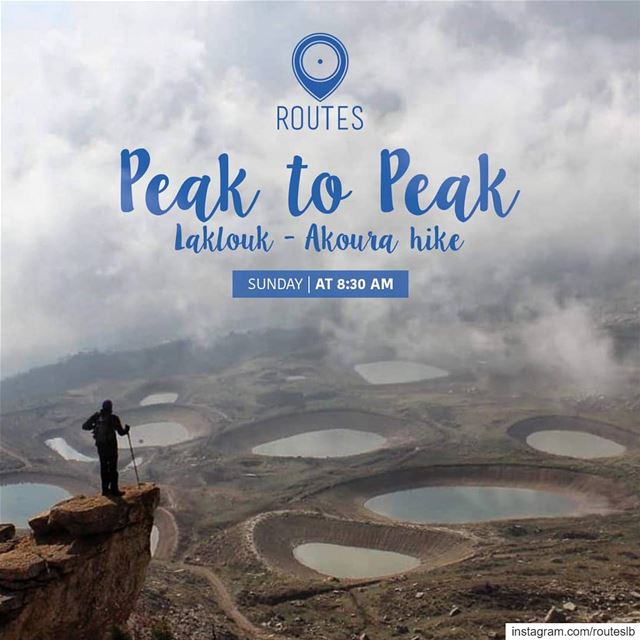 We keep on shaking the hiking concept with the ''Peak to Peak'' experience... (Akoura Laklouk)