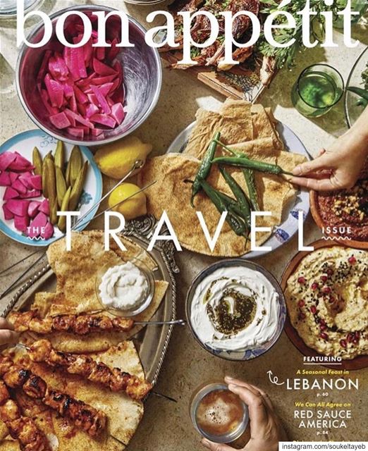 We made the cover of @bonappetitmag ! A great recognition for Lebanon and...