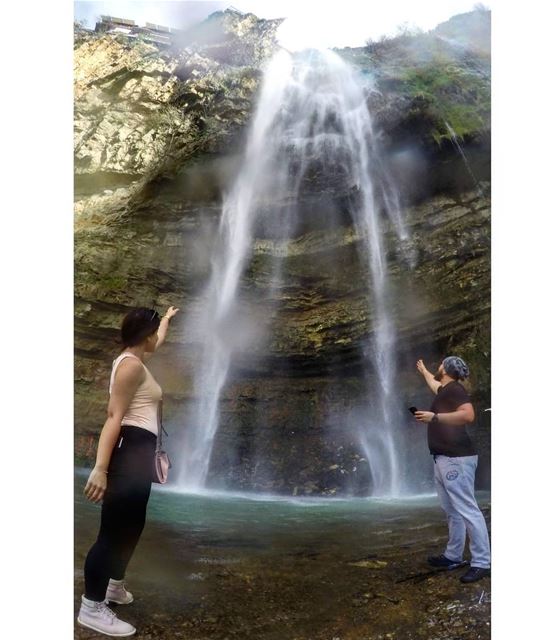 We Take Photos As A Return Ticket To A Moment Otherwise Gone... waterfall... (Jezzîne, Al Janub, Lebanon)