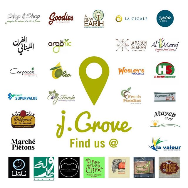 We've just got closer! Find your favorite j.Grove Homegrown products in...