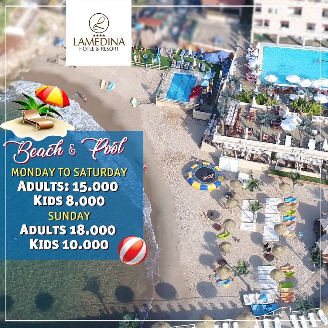 Wear your  sunglasses and flip-flops...carry your  beach bag.....put your ... (Lamedina Hotel, Beach Club & Resort)