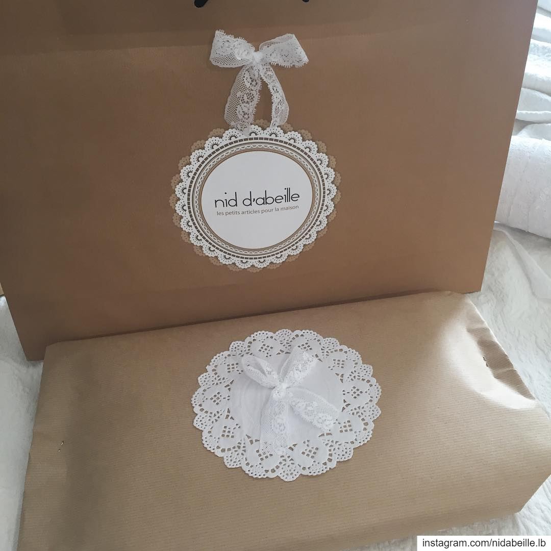 Wedding season 👰🏻 Write it in fabric by nid d'abeille  packaging ...