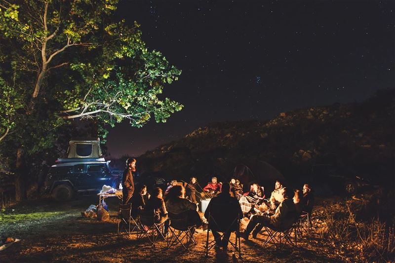 Weekend getaway with some quality friends ⛺️ 🔥 🎶............. (El Laklouk, Mont-Liban, Lebanon)