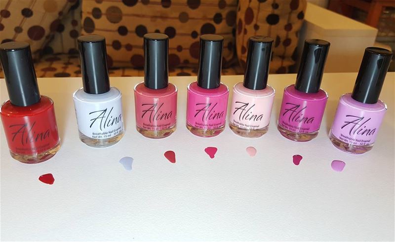Welcome new summer collection Alina breathable and organic nailpolish 💃🏽❤ (MUREX Beauty Therapy)