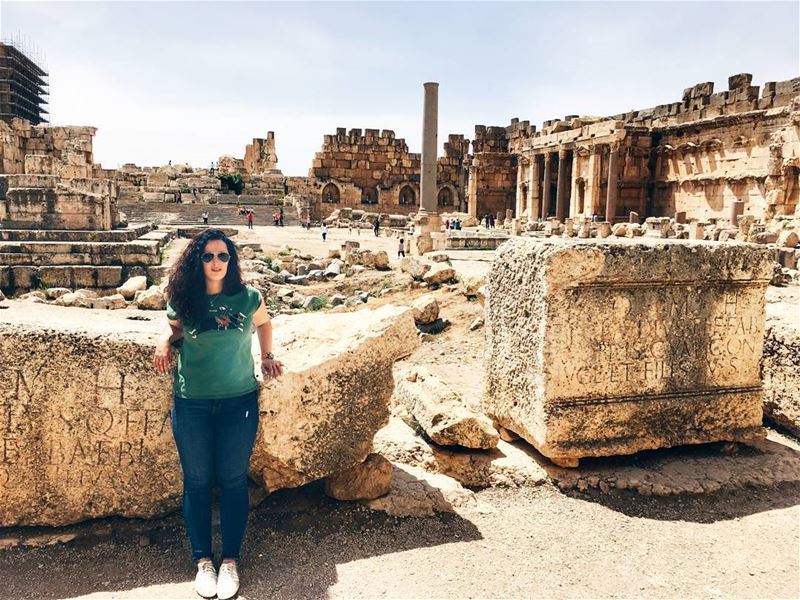 Welcome to Lebanon! 🇱🇧🇱🇧🇱🇧Мархабтэйн, мир! Вы поймали волну позитивн (Baalbek , Roman Temple , Lebanon)