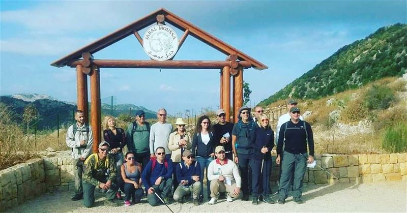Welcoming the Ambassador of Italy Mr. Massimo Marotti in  jabalmoussa...