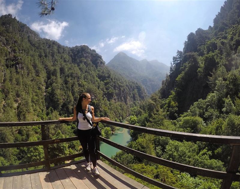 What a vieeew 😍🍃 hikingadventures  inlooove ... (Jabal Moûssi)