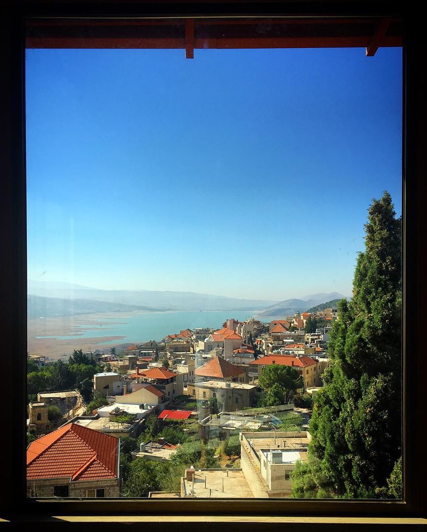 What a view to Wake up to ...🏡  myhouse  wakeupforthis  myview ... (Saghbîne, Béqaa, Lebanon)