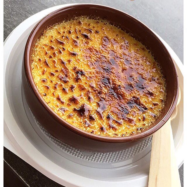 What about a Creme Brulee?😋🍮  cremebrulee  yummy  dessert  food ...
