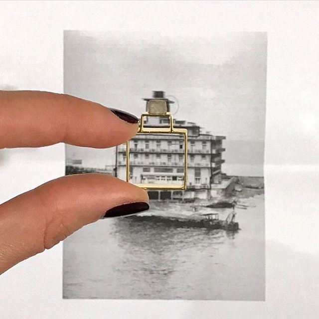 What an interesting concept! This designer used several landmarks in...