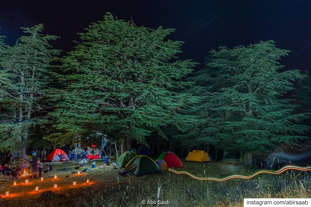 What can be better than spending the weekend camping under the beautiful... (Hadath Al Jubbah, Liban-Nord, Lebanon)